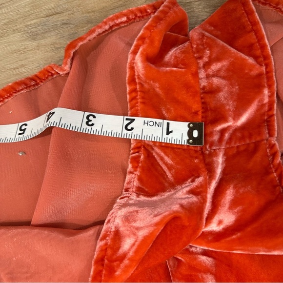 Free People Velvet Wrap Jumpsuit in Red - Picture 15 of 15